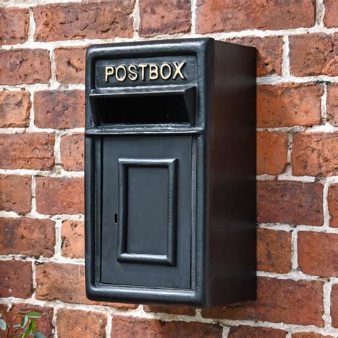 post mounted post box installation